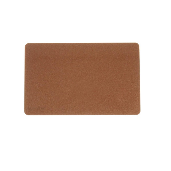 Billede af Blanke bronze plastkort - CR80. 70102135